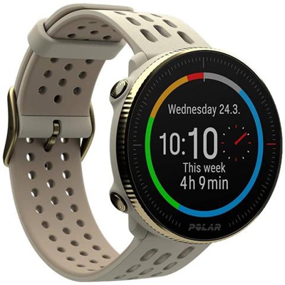 Sportwatch Vantage M2 Display 1,2'' Bluetooth Con Gps E Funzionalità Smart Taglia S / l Colore Champagne / oro Eur