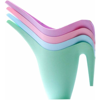 Annaffiatoio (4 pezzi), opaco, volume 1 litro, plastica, blu verde rosa viola, di piccole dimensioni, annaffiatoi per irrigazione da giardino per