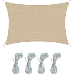 Rebecca Mobili Telo Parasole Vela Rettangolare Beige Filtro Anti Uv 2x3 características