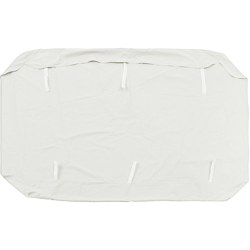 Copertura per tenda da altalena Amaca Sedia da altalena Coprisedile Anti UV bianco impermeabile 3 posti características