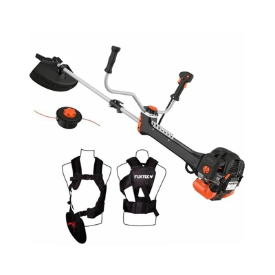 Fuxtec - Decespugliatore Tagliabordi Falciatrice Tagliaerba a scoppio a benzina professionale 52cc PS-152