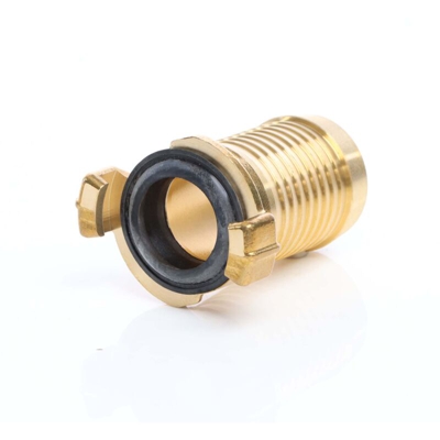 Boccola del tubo in ottone Tubo dell'acqua Tubo da giardino Raccordo rapido Connettore DN32 (1 1/4')