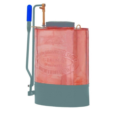 Pompa a pressione in rame sfida dal degan lt.16 sx diserbante irrorazioni - Salone