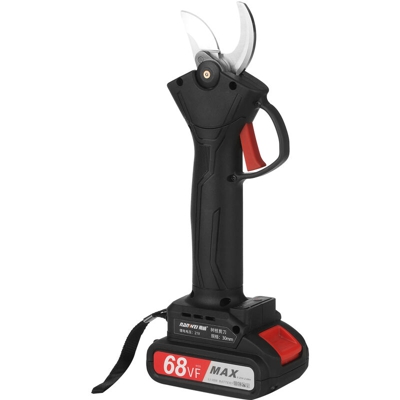 Potatore per frutta a batteria al litio da 21 V, 30 mm, senza spazzole, 100-240 V, potatore da giardino ad ampio voltaggio, batteria da 2000 mah,