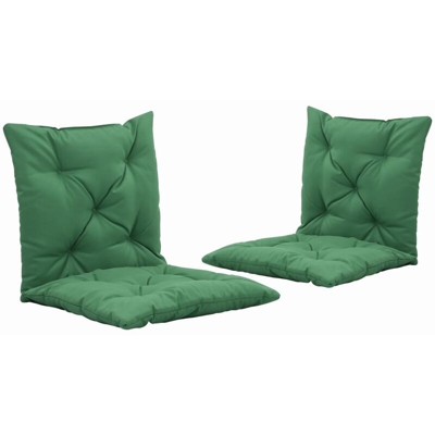 vidaXL Cuscini per Sedie a Dondolo 2 pz Verdi 50 cm - Verde