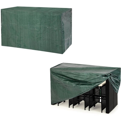 Kingsleeve Coperture protettive per Set da Giardino 187x86x112 cm PE idrorepellente rivestimenti fodera di protezione mobili da esterno