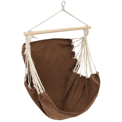 Vidaxl - Amaca in tessuto marrone di grande dimensione - Marrone