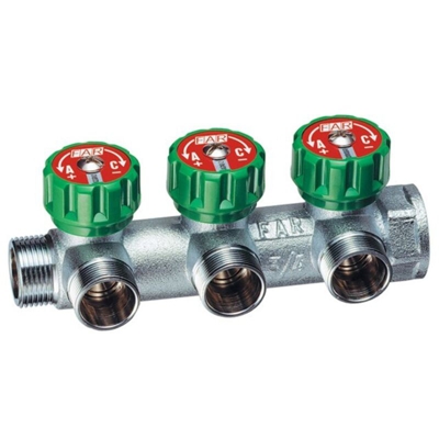FAR - Collettore Modulare per Sanitari 1' a 3 Vie ART.38501