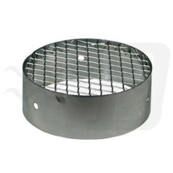 Terminale Griglia Di Aspirazione Dn 80 Acciaio Inox Lucido Stabile precio