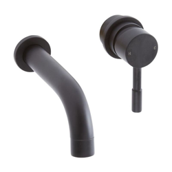 Hudson Reed - Nox Rubinetto Miscelatore da Parete Nero – Inc. Rompigetto en oferta