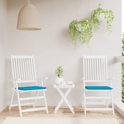 Cuscini per Sedie da Giardino 2 pz Blu 50x50x4 cm - Blu - Vidaxl en oferta