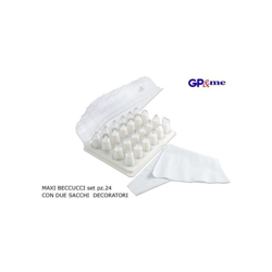 Siringa Saccapoche 2 Pezzi con 24 Beccucci - Gp&me en oferta