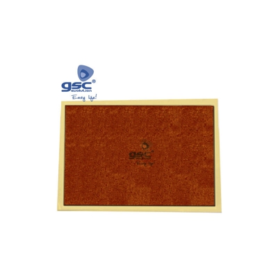 Feltro adesivo 100x85mm Marrone GSC 003802775