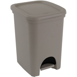 Pattumiera A Pedale Lt.18 Moka en oferta