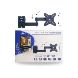 Staffa Porta Tv Televisore Monitor Da 10' A 32' Pollici Braccio 180° Hy-210 características
