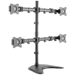 Supporto Universale per 4 Monitor con Installazione Tramite Supporto / Morsetto Portata Max 32 Kg precio