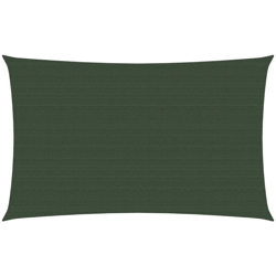 Vela Parasole 160 g/m2 Verde Scuro 2x5 m in HDPE - Verde - Youthup precio