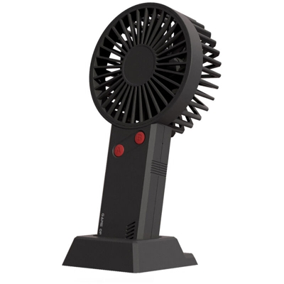Youpin Bcase Ventilatore portatile portatile Mini USB Ventilatore Tre velocit¨¤ del vento 2000mAh con cordino base ventola da tavolo,modello:Rosso