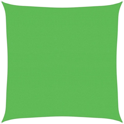 vidaXL Vela Parasole 160 g/m² Verde Chiaro 4,5x4,5 m in HDPE - Verde en oferta
