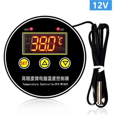 Interruttore termostato, incubatore ad alta precisione speciale temperatura regolabile 12V