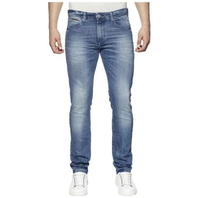 Pantaloni Tommy Hilfiger Tapered Slim Fit Steve L32 Abbigliamento Uomo W28-l32