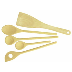 CUCCHIAI E PALA LEGNO Set Pz.5 WOODY - Tescoma características