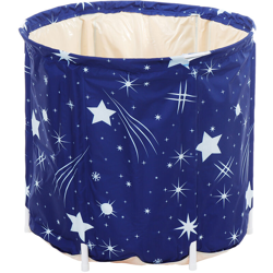 Secchio pieghevole all'aperto per vasca da bagno per adulti con vasca da bagno portatile in PVC da 65 * 70 cm en oferta