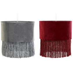 Paralume DKD Home Decor Poliestere Metallo (30 x 30 x 29 cm) (2 pcs) precio