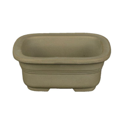 Vaso per bonsai Giapponese Morrisan rettangolare in gres 11x8,5x4,5 cm - B03-4-3 en oferta