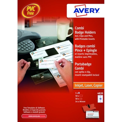4820 badge e porta badge - Avery