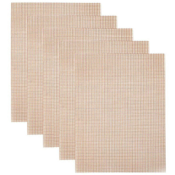 Tappetino in rete per barbecue 40 * 33 cm | Marrone 5 pezzi - Marrone 5 pezzi características