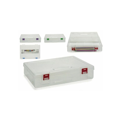 Scatola Multiuso Trasparente (20 x 6 x 29 cm) Plastica