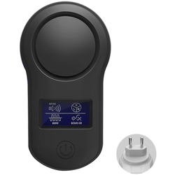 Ultrasuoni repellente per zanzare LCD conversione dinamica della frequenza nero EU 220V precio