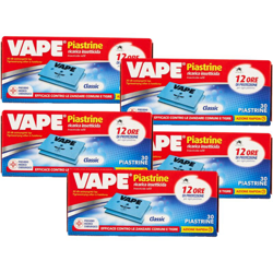 piastrine insetticida zanzare per elettroemanatore 5 scatole da 30 piastrine - Vape precio