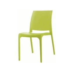 Sedia Stile Moderno Elegante Robusta In Polipropilene Impilabile Volga Verde Set 4 en oferta