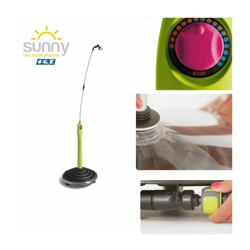 Doccia ecologica solare con serbatoio e miscelatore G.F. - Sunny Style Lime características