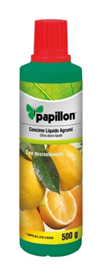CONCIME liquido PER AGRUMI 0,5KG UNIVERSALE FIORI ARBUSTI CONCIMI - Papillon