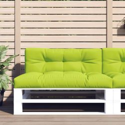 vidaXL Cuscini per Divano Pallet 2 pz Verde Brillante - Verde precio