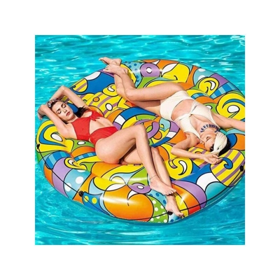 Materassino Isola Gonfiabile Pop Art Collection Pvc Mare Piscina 188 Cm