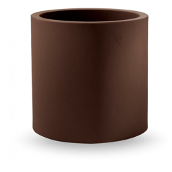 Vaso cilindro in resina 'Cosmos' 35 cm. Bronzo precio