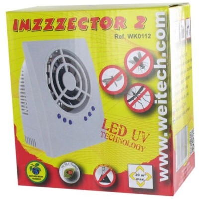inzzzector 2 zanzariera elettrica con uv-a led e ventola - Weitech