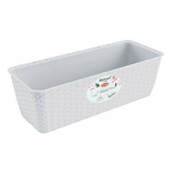 Fioriera in polipropilene 'Natural' con riserva Bianca en oferta