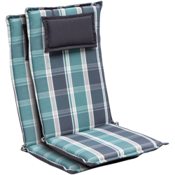 Donau, Imbottitura, Schienale Alto, Sedia da Giardino, Poliestere, 50x120x6cm precio