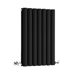 Hudson Reed Revive Radiatore Termoarredo di Design Orizzontale Moderno - Termosifone con Finitura Opaca Nera - Design a Colonna - 635 x 413mm - 652W precio