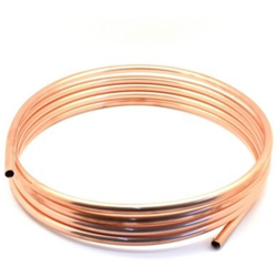 ROTOLO TUBO IN RAME GREZZO DA MT. 5 Diam. 10 precio