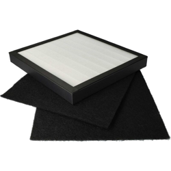 vhbw Set di filtro dell'aria per umidificatore, purificatore d'aria come Dirt Devil 0150022 - Filtro HEPA, filtro ai carboni attivi en oferta