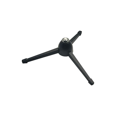 Konig & Meyer 23105-300-55 Supporto per microfono da tavolo con filettatura da 3/8 di pollice - Nero