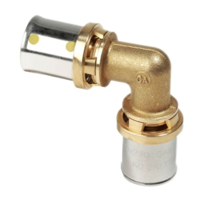 Raccordo curvo 90 Multigas 32 x 3 RM122Y211 - Giacomini