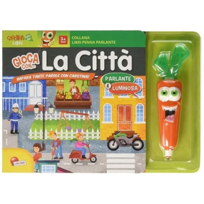 Lgvshopping - Gioco Kit Interattivo Per Bambini Carotina Leggo e Gioco la Citta'