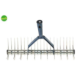 Angelo B. Rastrello Areatore Doppio 21 Denti Senza Manico en oferta